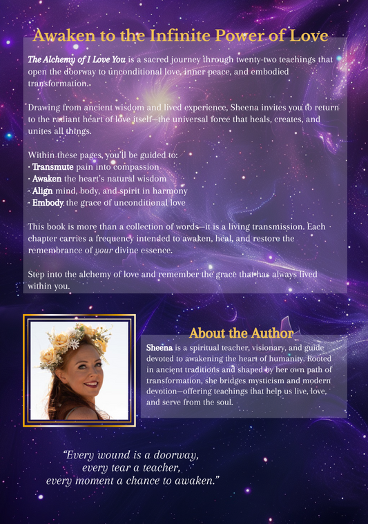 The Alchemy of I Love You - 10x7 - Hardcover